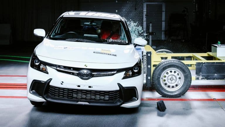 Một mẫu xe Toyota nhận 0 sao an toàn 